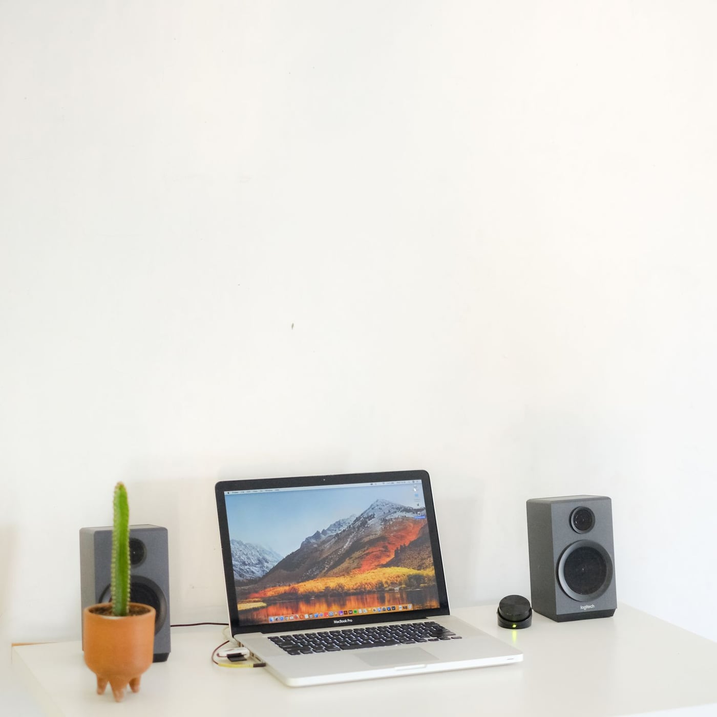 Professional external hard drive used for transferring high-resolution audio files